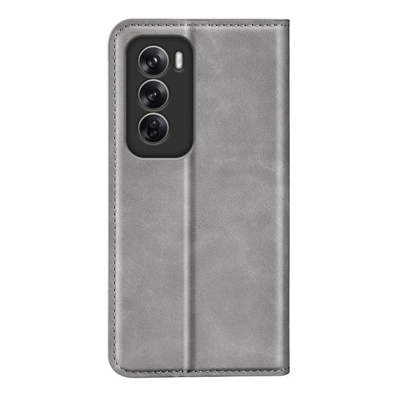 Nahkakotelo Oppo Reno 12 Pro 5g Klassinen