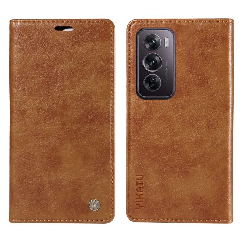 Nahkakotelo Oppo Reno 12 Pro 5g Puhelinkuoret Vintage Yikatu