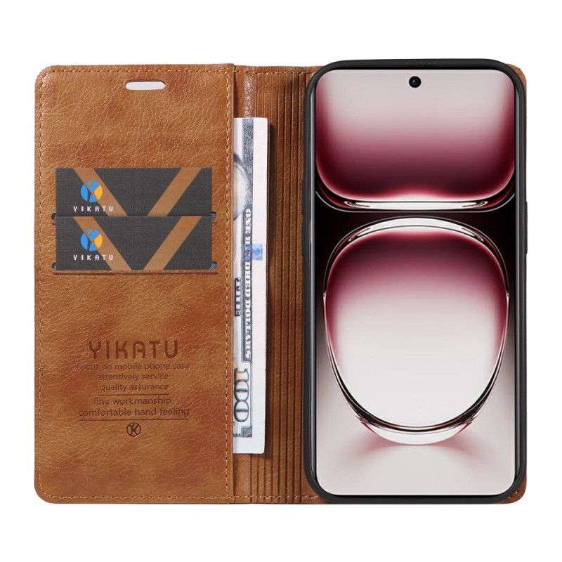 Nahkakotelo Oppo Reno 12 Pro 5g Puhelinkuoret Vintage Yikatu