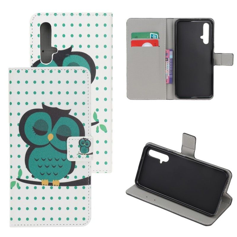 Kotelot Huawei Nova 5T Pöllö Suojakuori