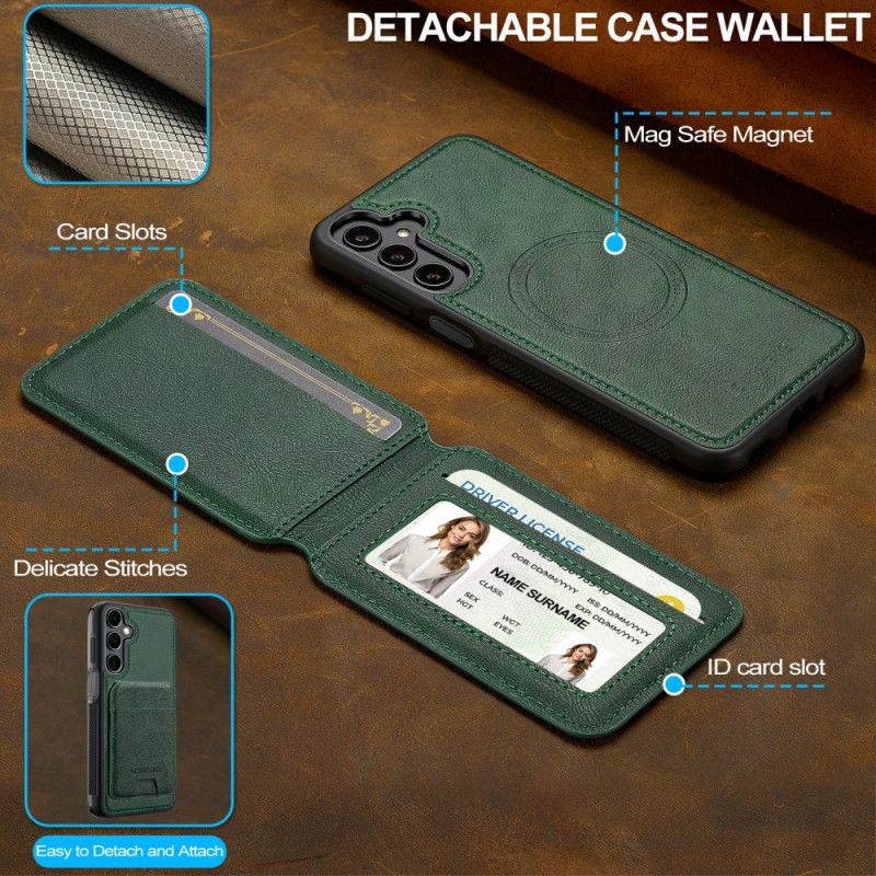 Case Samsung Galaxy S25 Fe Puhelinkuoret Irrotettava Magneettikorttikotelo