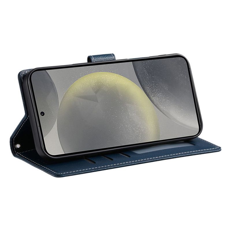 Kotelot Samsung Galaxy S25 Fe Puhelinkuoret Yksivärinen Nahkajäljitelmä