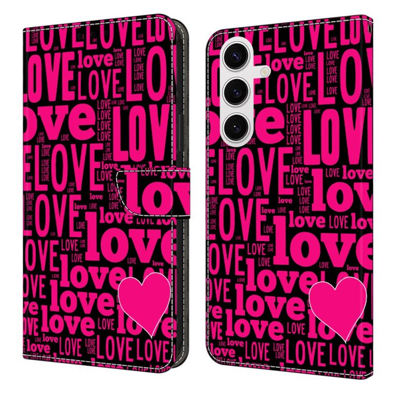 Kotelot Samsung Galaxy S25 Fe Rakkaus Suojakuori