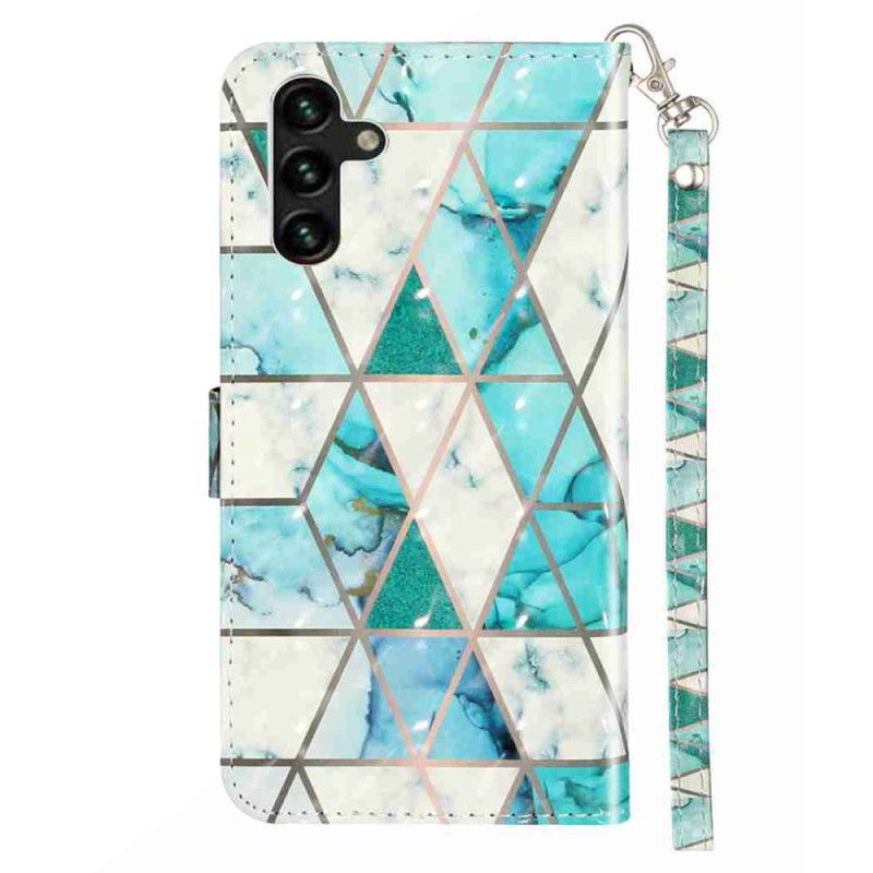 Kuoret Samsung Galaxy S25 Fe Sininen Marmori Ja Nauha