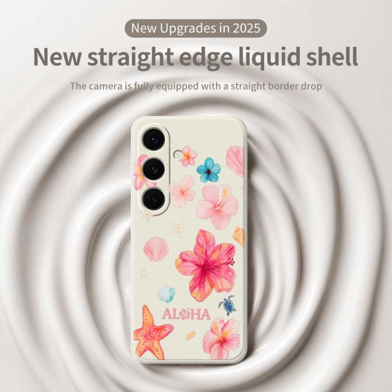 Kuori Samsung Galaxy S25 Fe Kukat-silikoni