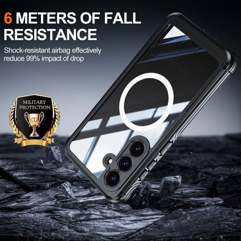 Kuori Samsung Galaxy S25 Fe Magneettinen Näytönsuojalla