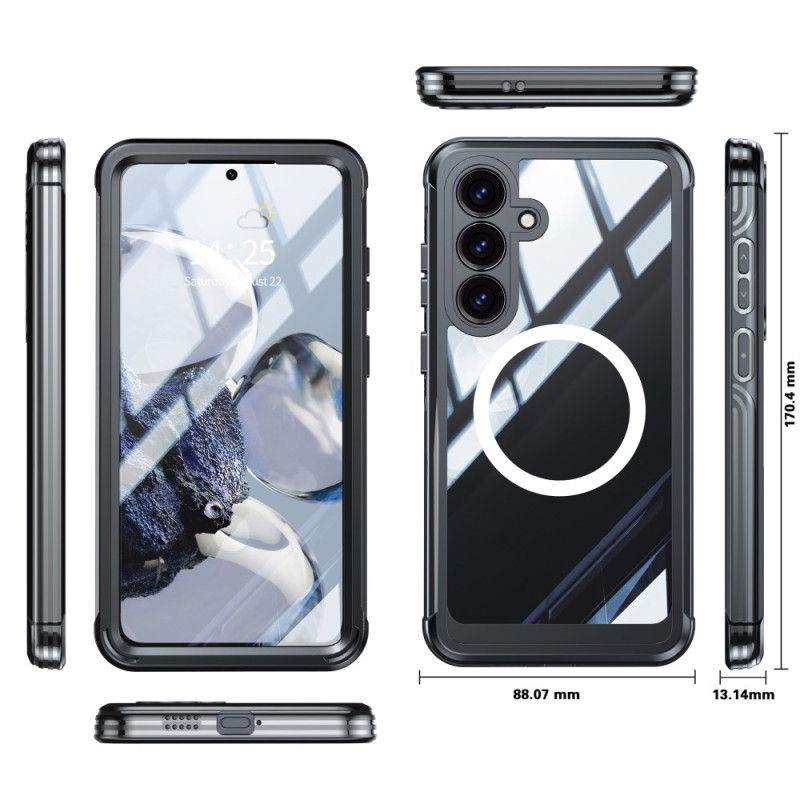 Kuori Samsung Galaxy S25 Fe Magneettinen Näytönsuojalla