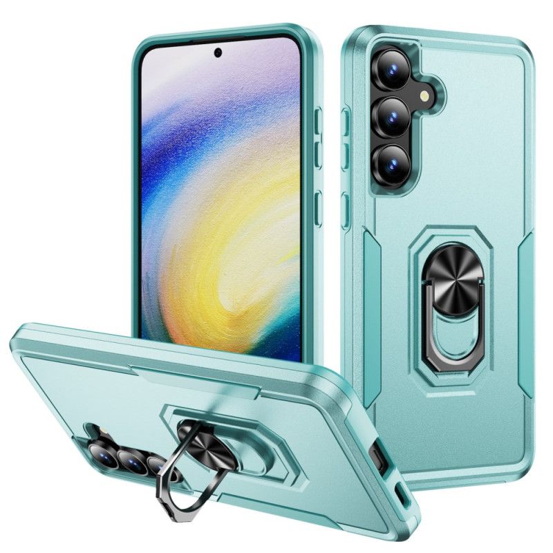 Kuori Samsung Galaxy S25 Fe Metalliefektinen Sormuspidike Suojakuori