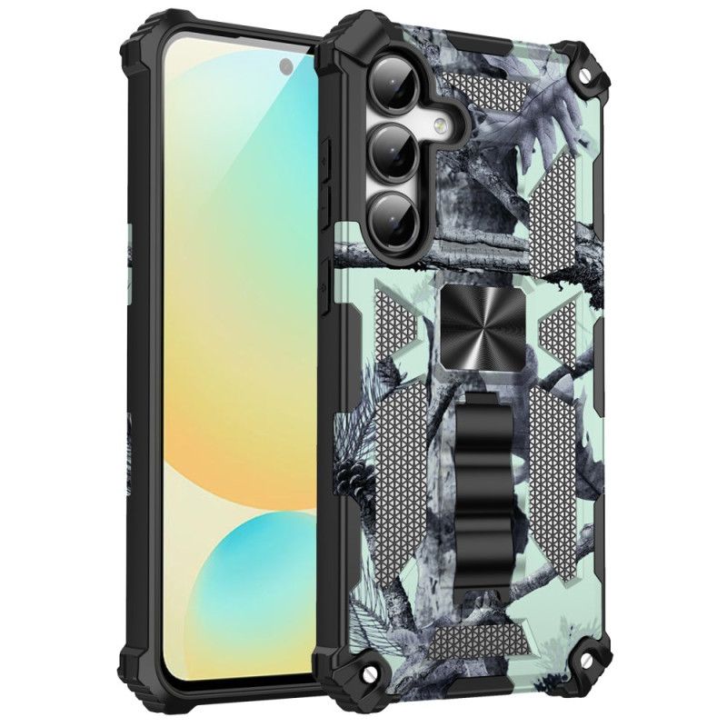 Kuori Samsung Galaxy S25 Fe Naamiointikuvio Ja Jalusta