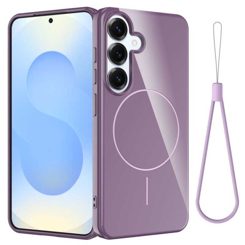 Kuori Samsung Galaxy S25 Fe Yhteensopiva Magsafen Kanssa Rannehihnalla