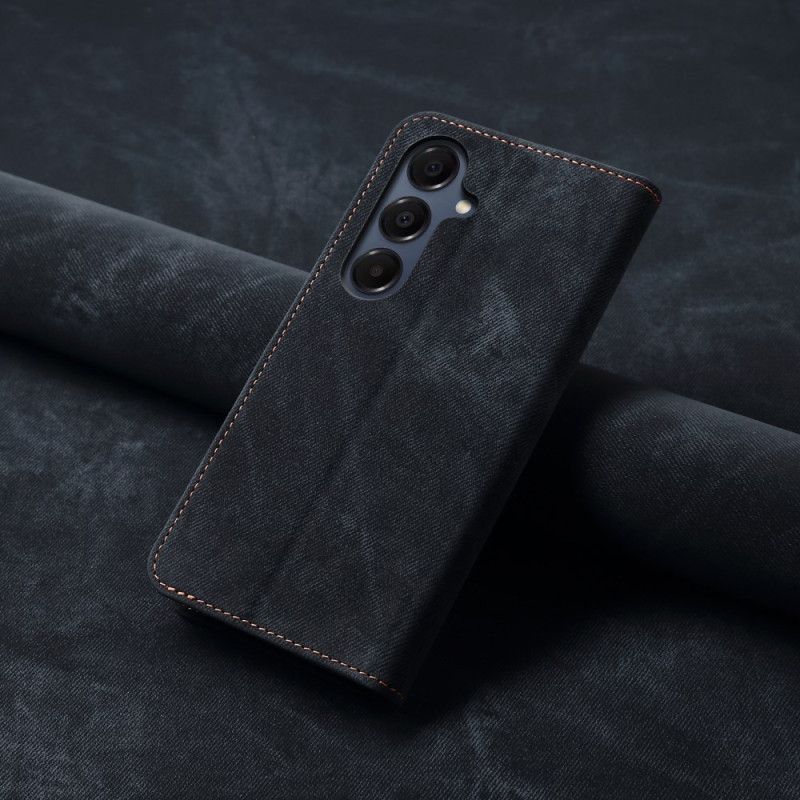 Nahkakotelo Samsung Galaxy S25 Fe Farkkukangas