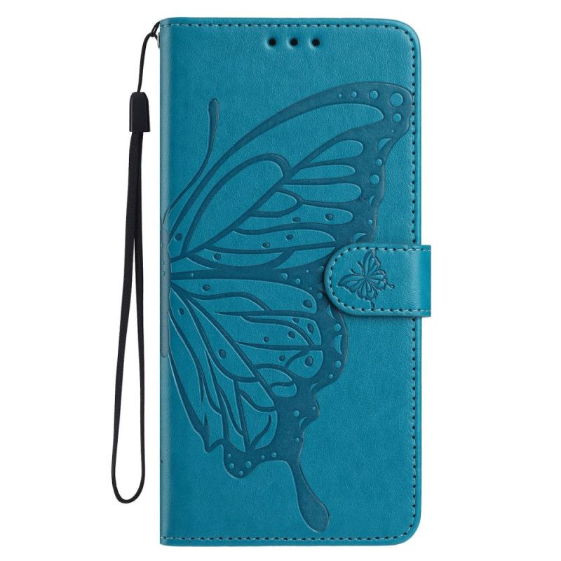 Nahkakotelo Samsung Galaxy S25 Fe Perhoskuvio