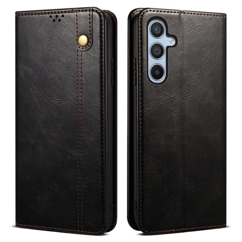 Nahkakotelo Samsung Galaxy S25 Fe Vahattu Tekonahka Suojakuori