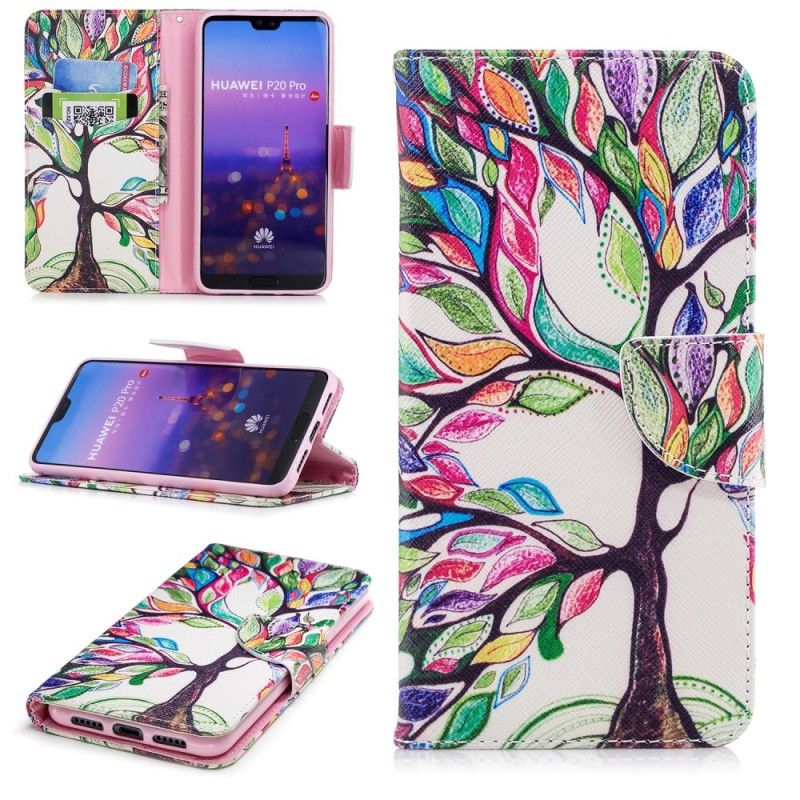 Kotelot Huawei P20 Pro Värillinen Puu