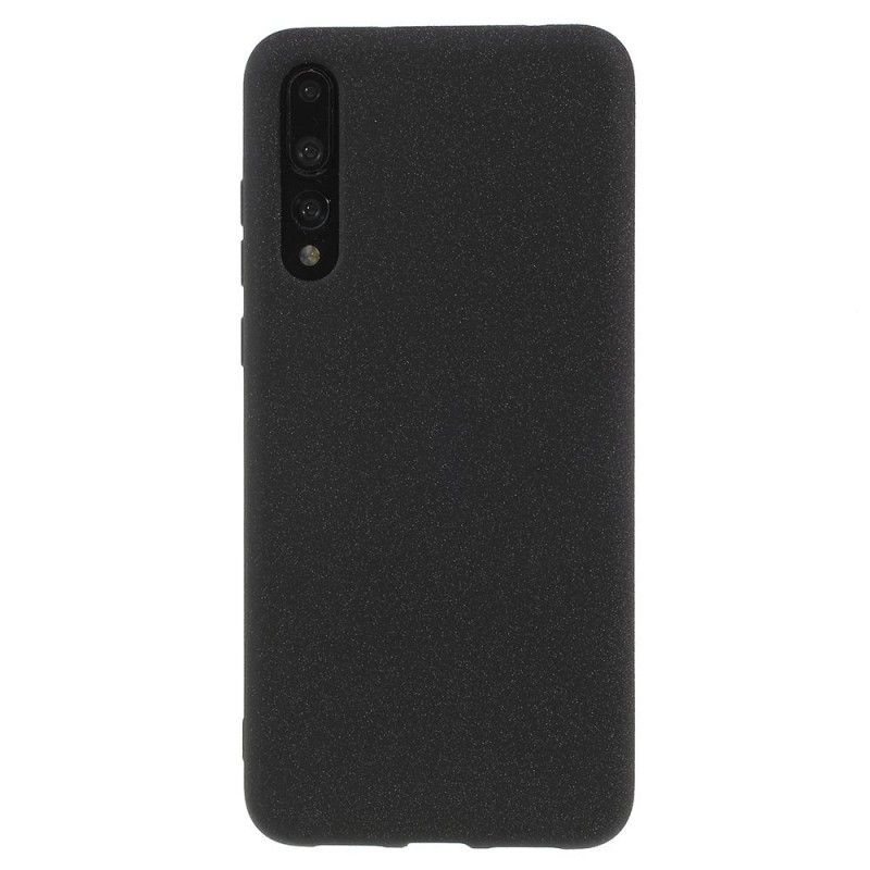 Kuori Huawei P20 Pro Harmaa Musta Matta Silikoni