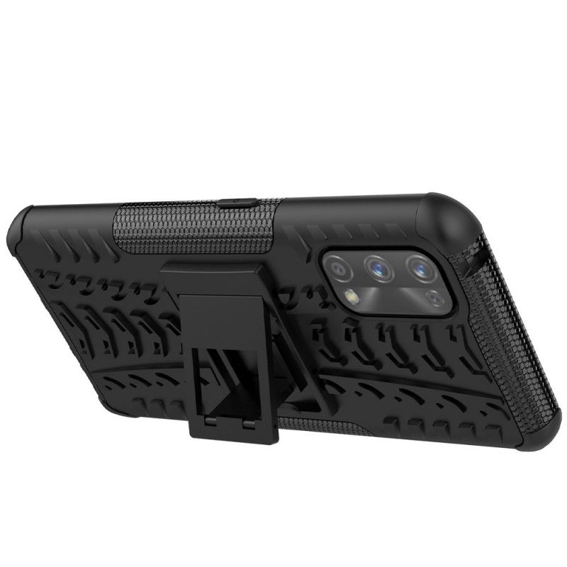Kuori Realme 7 Pro Valkoinen Musta Erittäin Kestävä