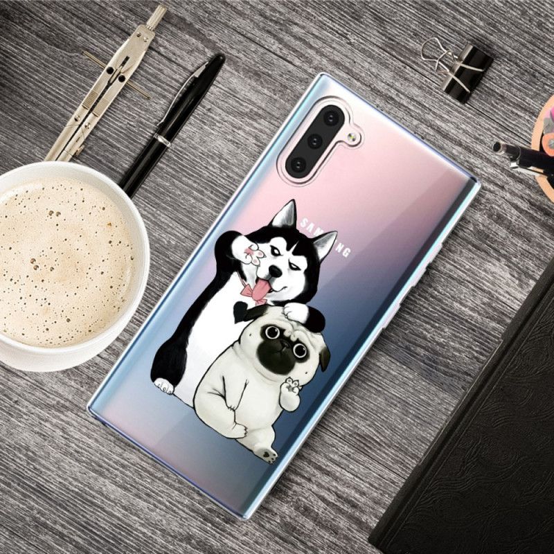 Kuori Samsung Galaxy Note 10 Hauskoja Koiria