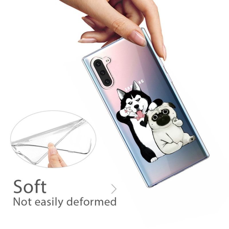 Kuori Samsung Galaxy Note 10 Hauskoja Koiria
