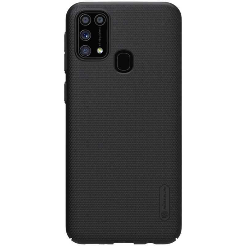 Case Kuoret Samsung Galaxy M31 Punainen Musta Puhelinkuoret Jäykkä Himmeä Nillkin