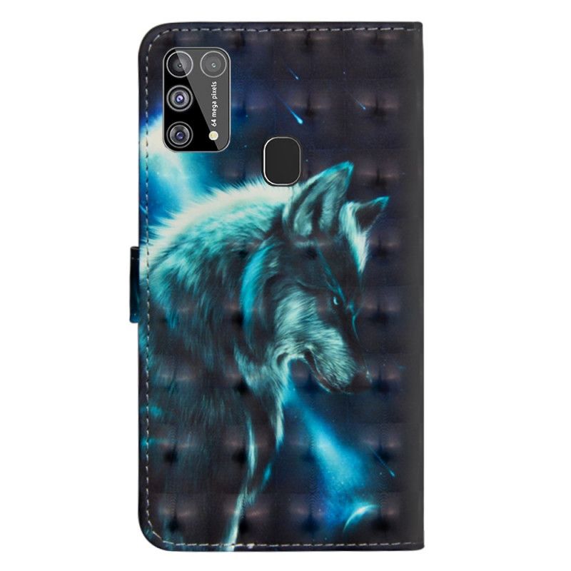 Kotelot Samsung Galaxy M31 Majesteettinen Susi Suojakuori