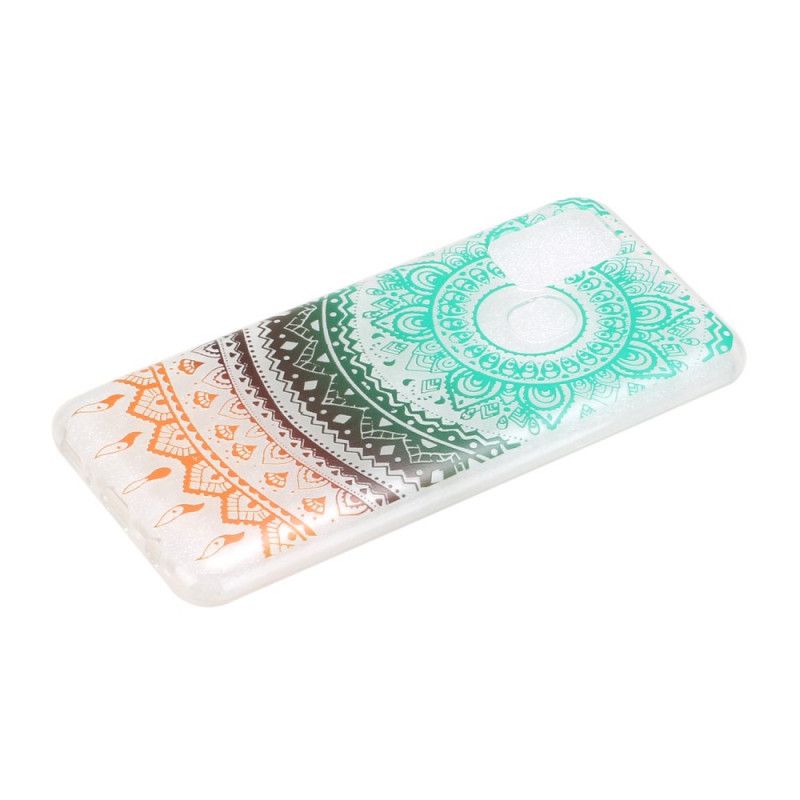 Kuori Samsung Galaxy M31 Läpinäkyvä Tummanvärinen Mandala Suojakuori