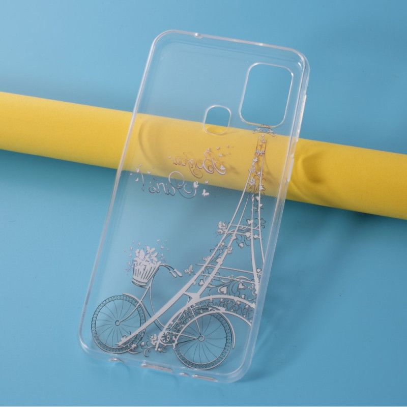 Kuori Samsung Galaxy M31 Puhelinkuoret Läpinäkyvä Hei Pariisi