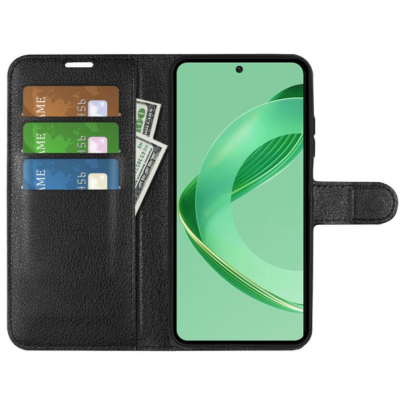 Kotelot Huawei Nova 12 Se Classic Litchi Faux Leather