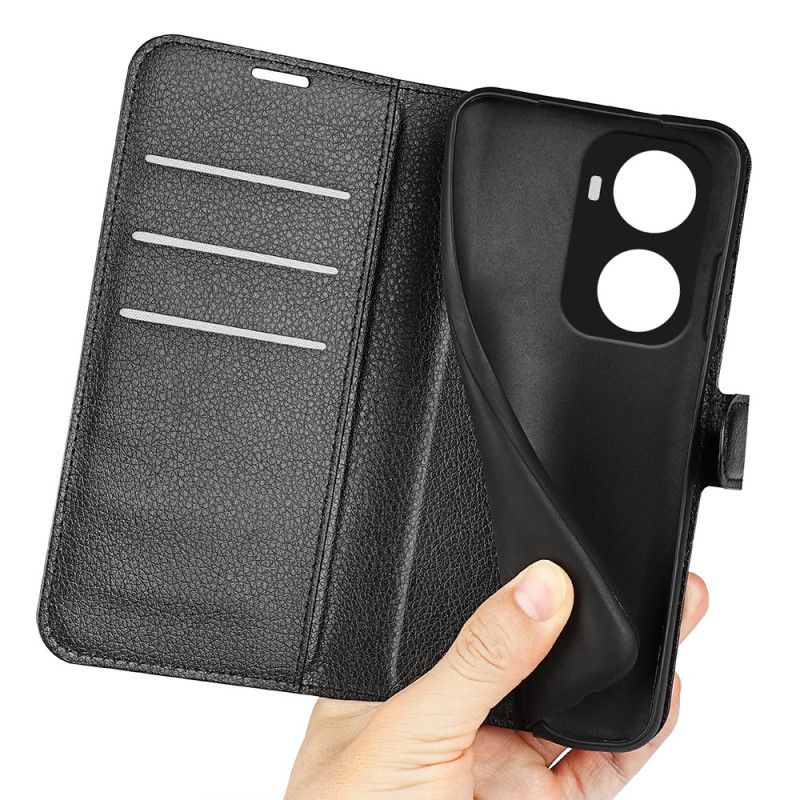 Kotelot Huawei Nova 12 Se Classic Litchi Faux Leather