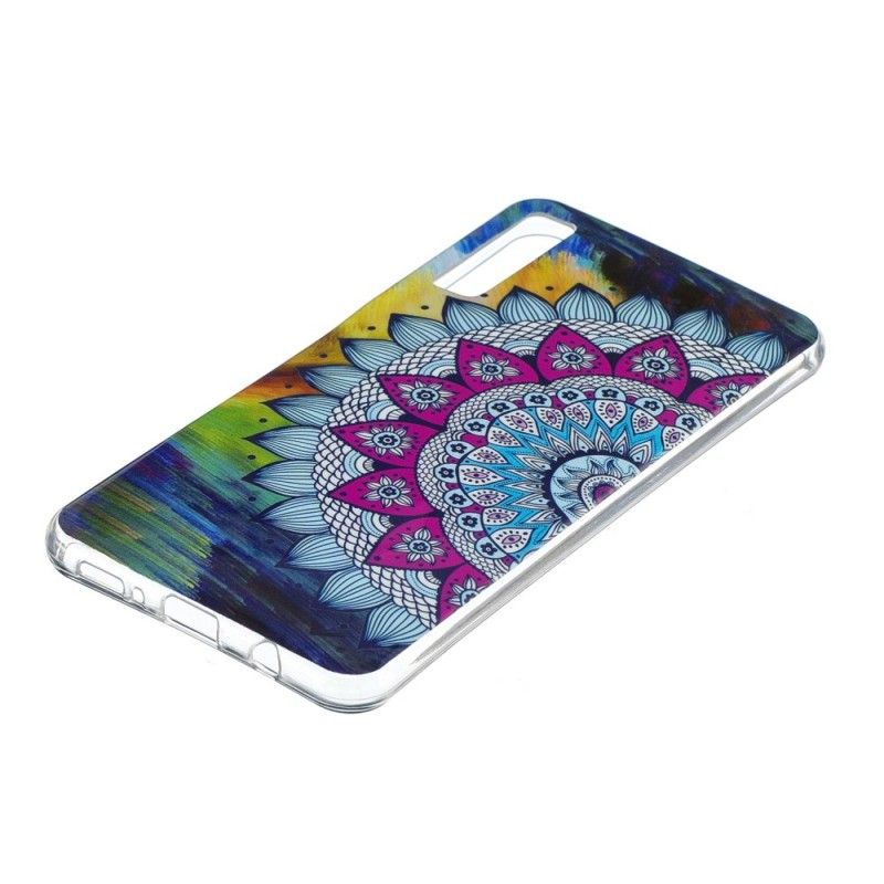 Kuori Samsung Galaxy A7 Fluoresoiva Värillinen Mandala