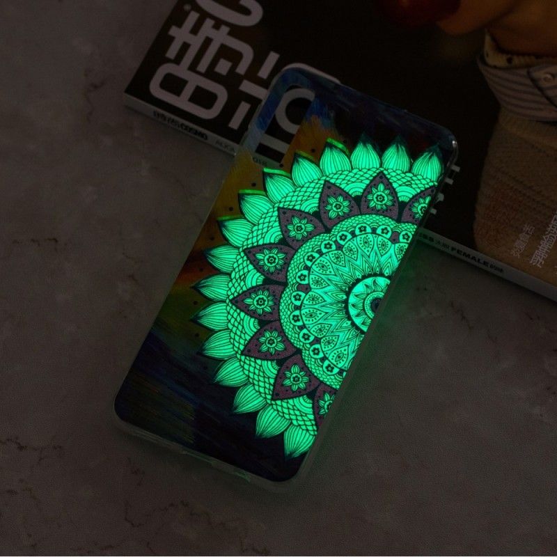 Kuori Samsung Galaxy A7 Fluoresoiva Värillinen Mandala