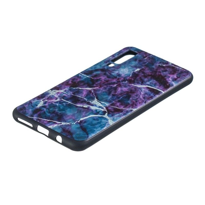 Kuori Samsung Galaxy A7 Puhelinkuoret Violetti Marmori