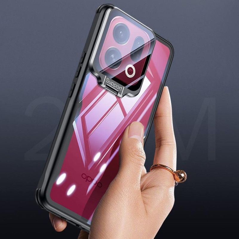 Case Oppo Find X9 5g Puhelinkuoret Kirkas Sisäänrakennettu Jalusta Ja Kamerasuoja