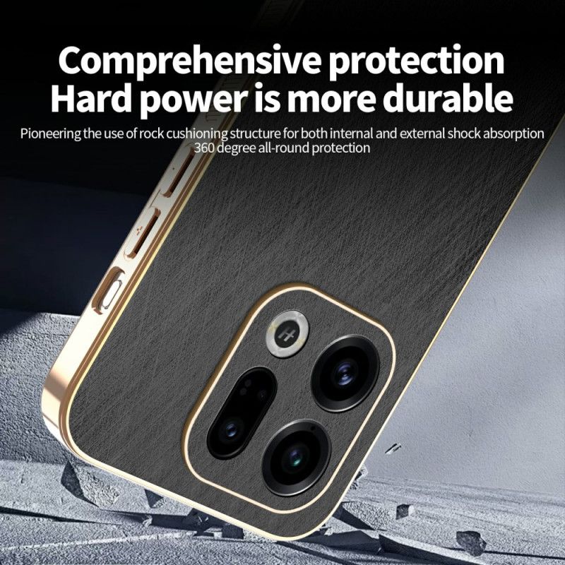 Kuori Oppo Find X9 5g Kadem Nahkaefekti