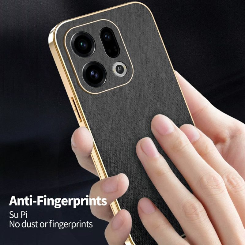 Kuori Oppo Find X9 5g Kadem Nahkaefekti