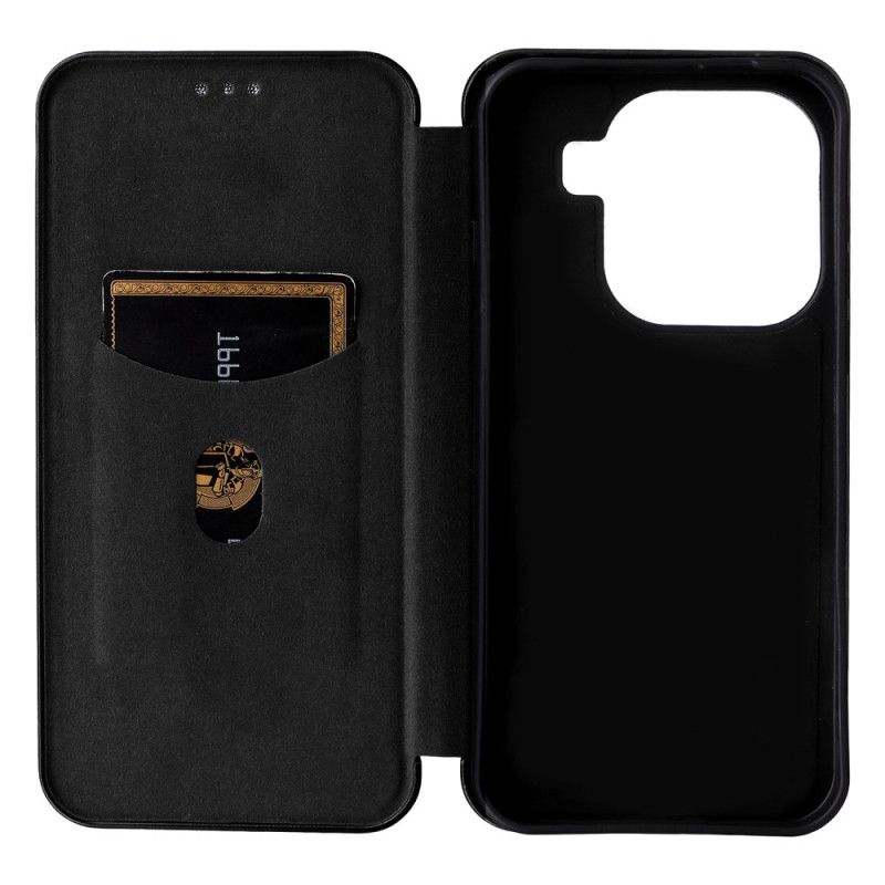 Nahkakotelo Oppo Find X9 5g Hiilikuitukuvio