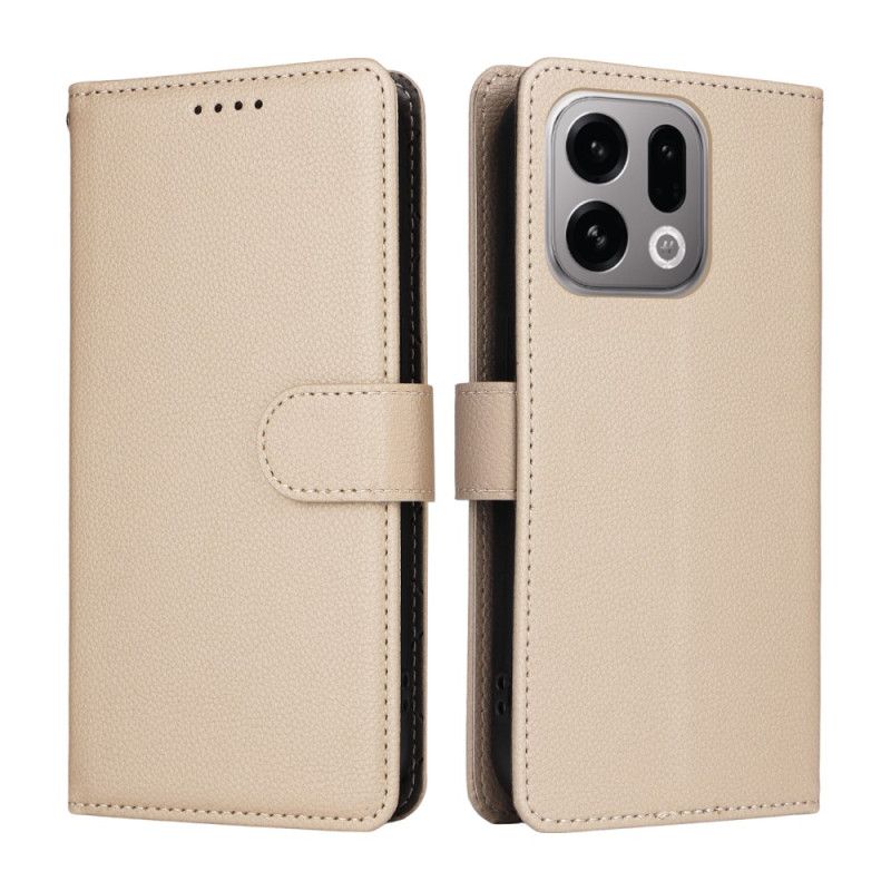 Nahkakotelo Oppo Find X9 5g Rfid-suojattu