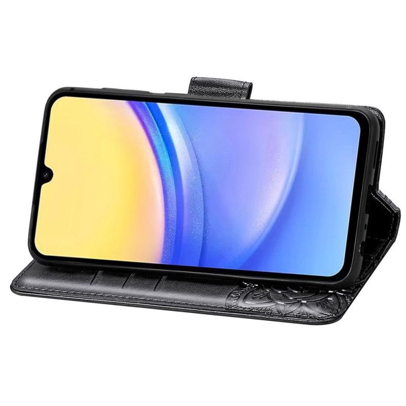 Kotelot Samsung Galaxy A15 5g Puhelinkuoret Barokkiperhonen Hihnalla