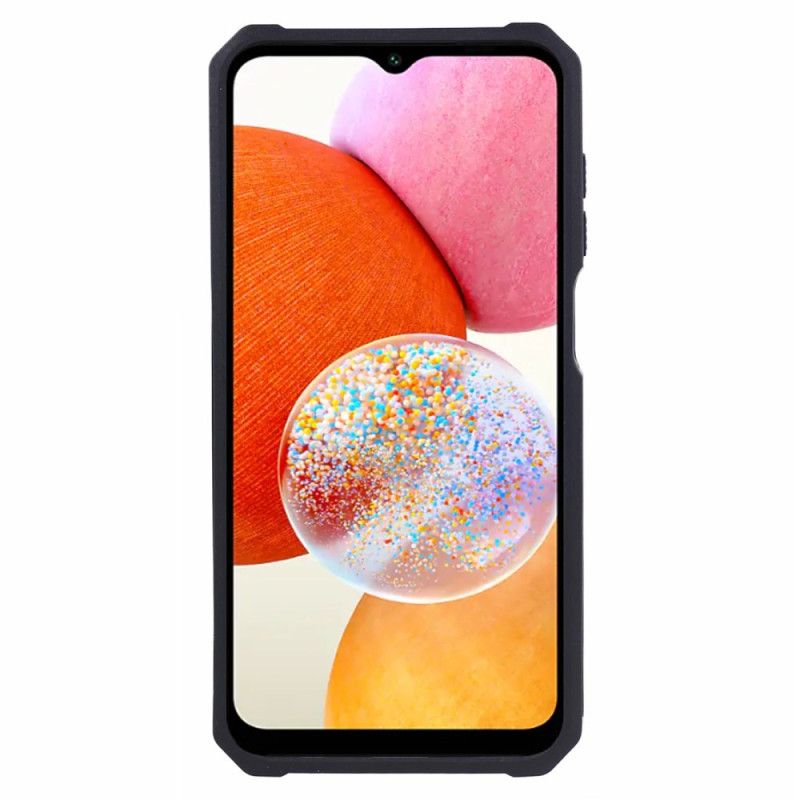 Kuori Samsung Galaxy A15 5g Korttitelineen Suojalinssi Ja Tuki Suojakuori