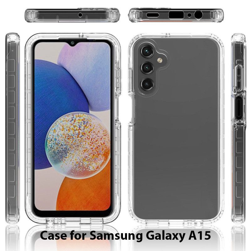 Kuori Samsung Galaxy A15 5g Läpinäkyvä Gradientti