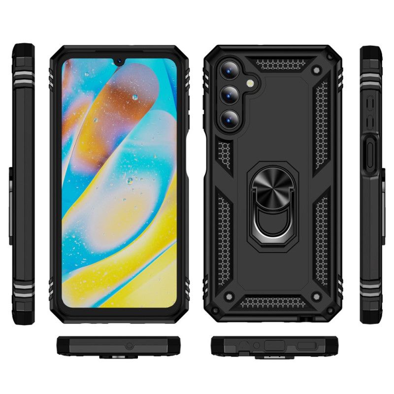 Kuori Samsung Galaxy A15 5g Metallityyli Tukirenkaalla