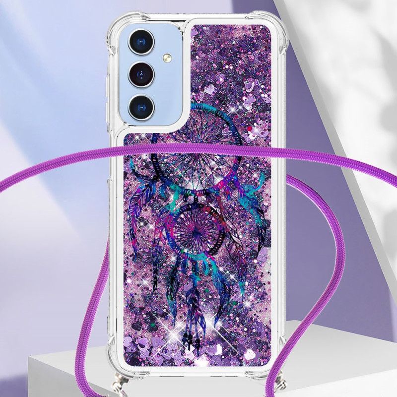 Kuori Samsung Galaxy A15 5g Paljetteja Sarjakuvakuviojohto