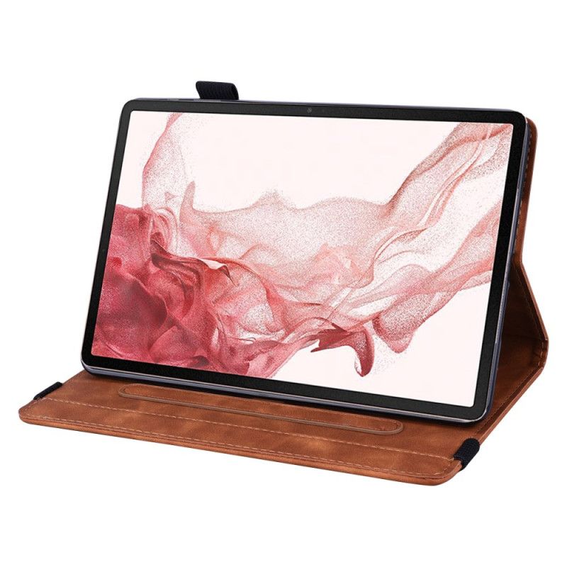 Kotelot Samsung Galaxy Tab S11 Ultra Mokkanahkaefekti Mandala