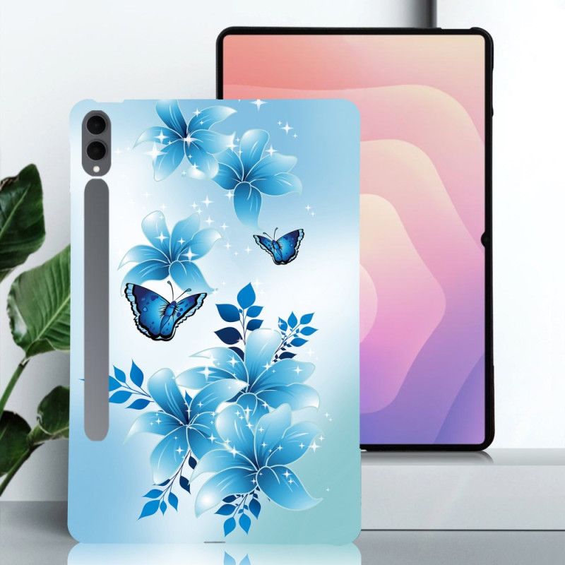 Puhelinkuoret Samsung Galaxy Tab S11 Ultra Sinisiä Perhosia