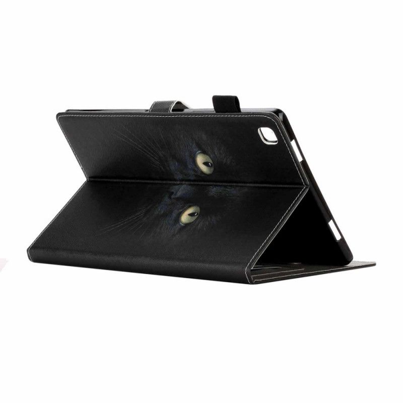 Kotelot Samsung Galaxy Tab A7 Mustat Kissan Silmät Suojakuori