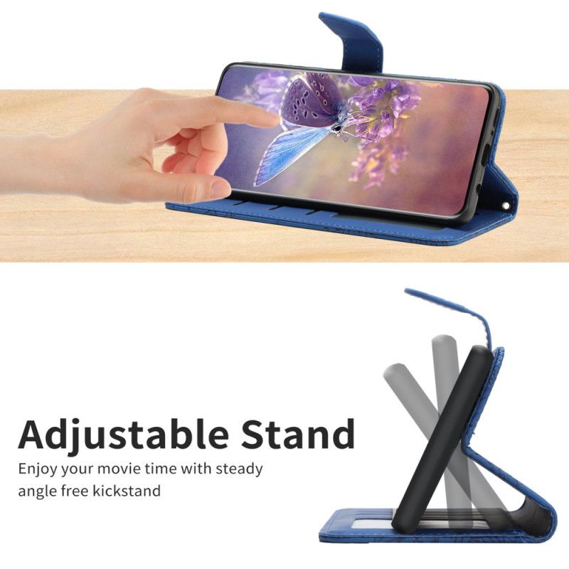 Kuoret Realme 12 Plus 5g Perhosprintti Hihnalla