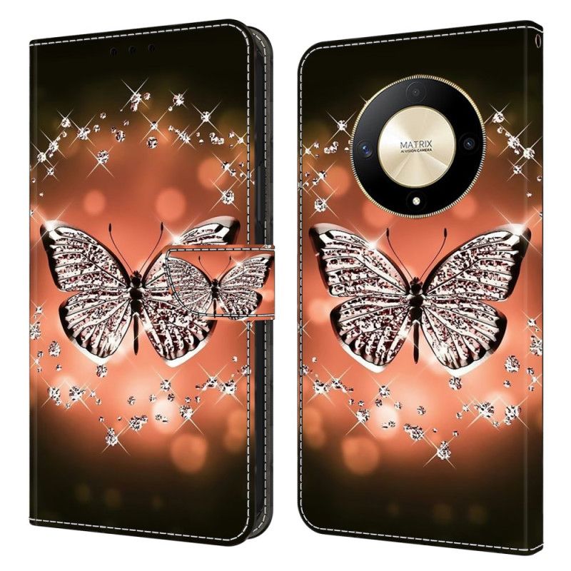 Kotelot Honor X9b / Magic 6 Lite Kristalliperhonen