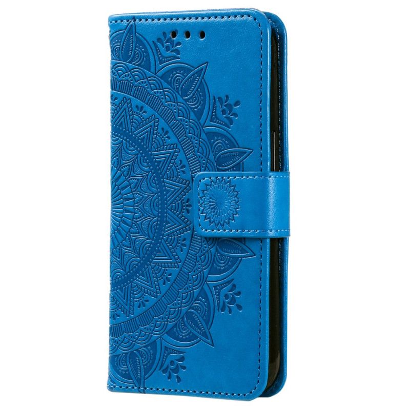 Kotelot Honor X9b / Magic 6 Lite Mandala-aurinko Hihnalla Suojakuori