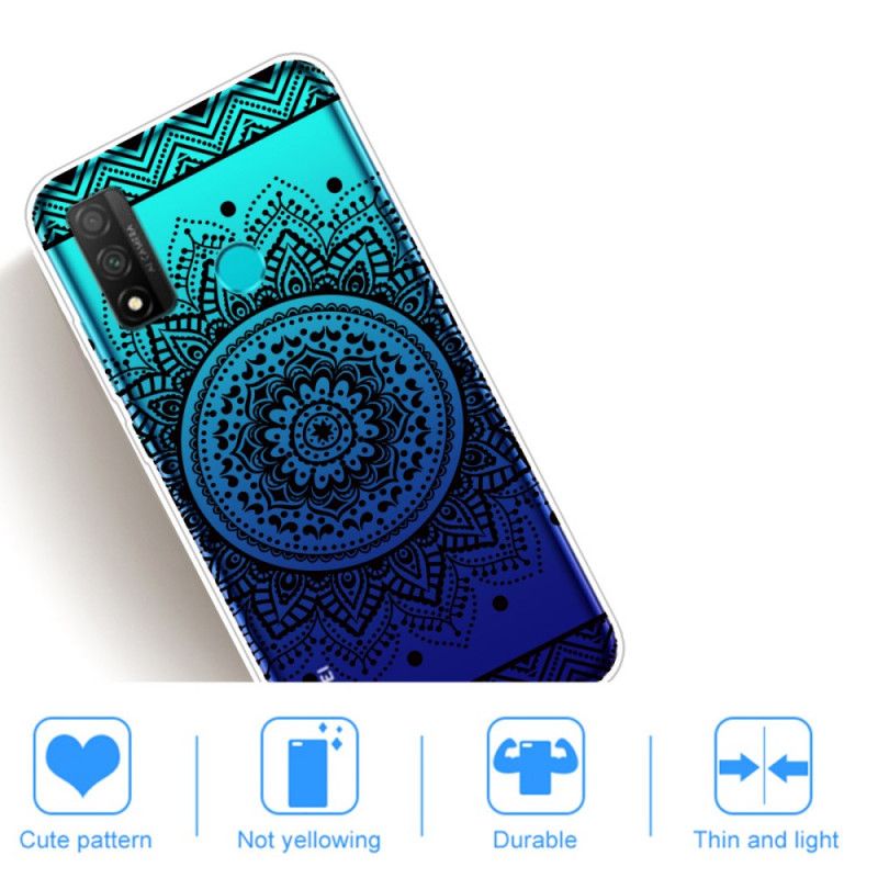 Kuori Huawei P Smart 2020 Läpinäkyvät Kukat Mandala Suojakuori