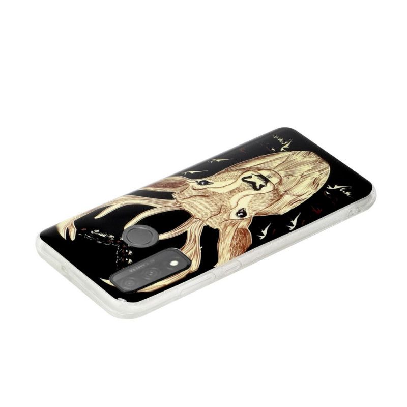 Kuori Huawei P Smart 2020 Puhelinkuoret Fluoresoiva Majesteettinen Peura