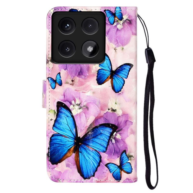 Kotelot Xiaomi 14t Ensiluokkainen Kukkakuvio
